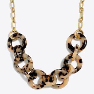 J. Crew Factory Tortoise Link Necklace